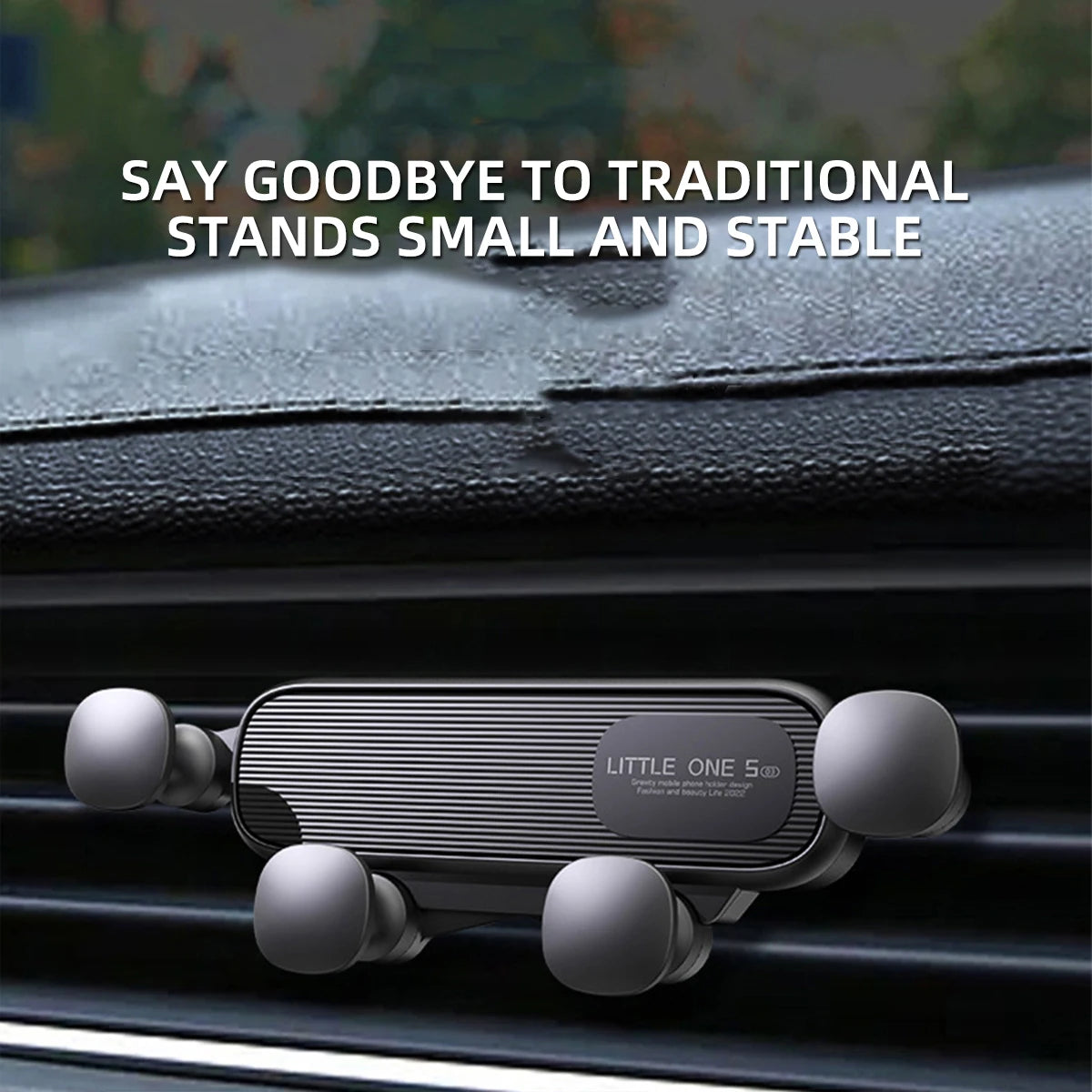 Gravity Car Phone Holder for 4.7-7 inch Mobile Phone Car Air Vent Phone Mount Universal Shockproof GPS Clip Smartphone Stand
